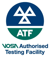 DVSA Authorised Testing Facility logo
